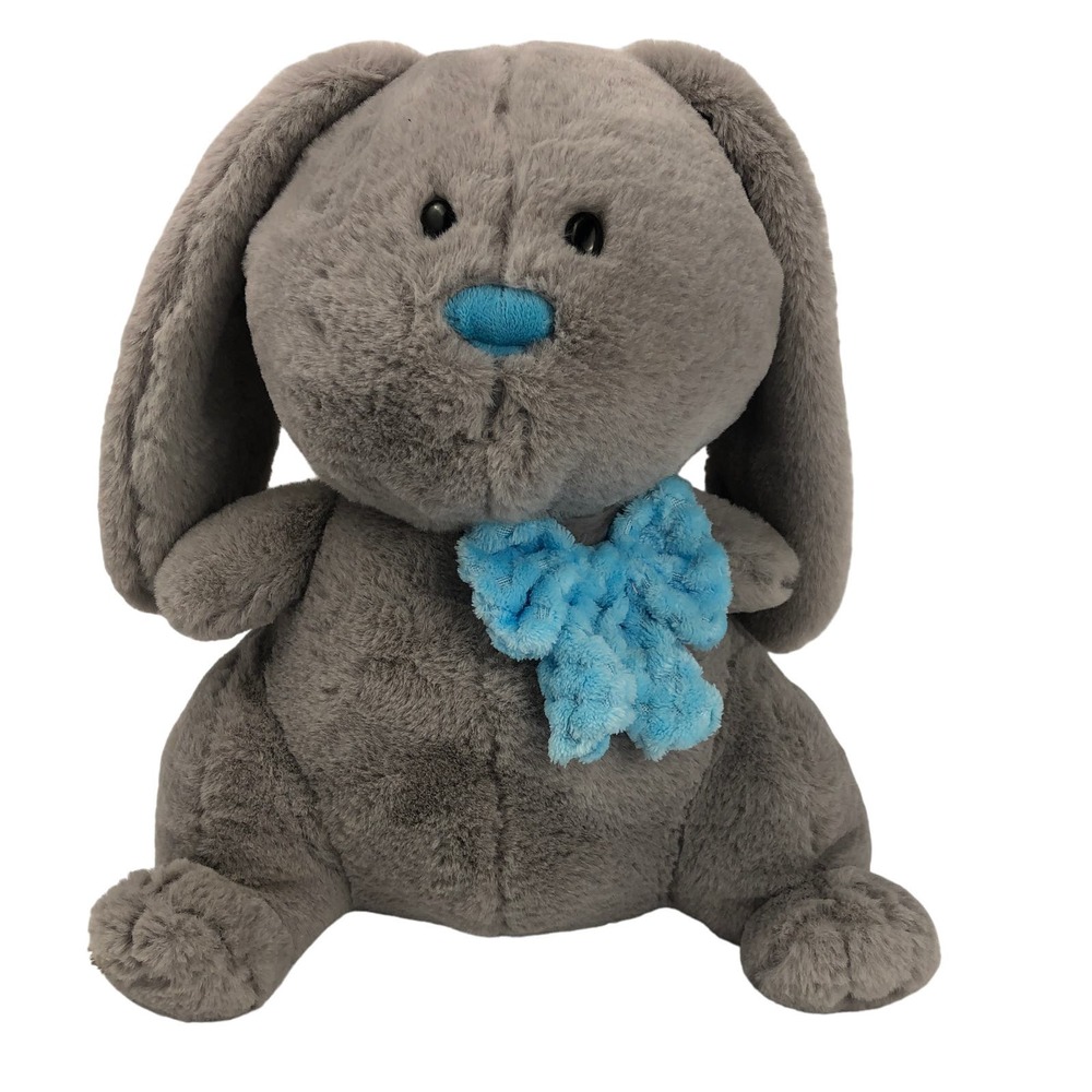 Bunny Blue Bow Plush 16'